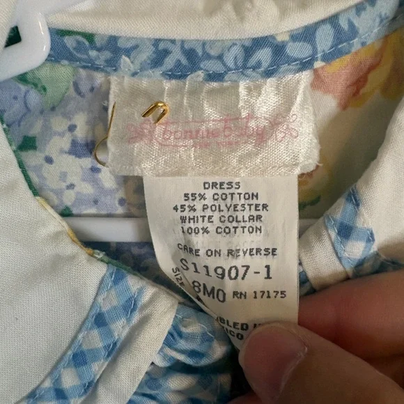 Bonnie Baby Floral Cottagecore Dress • Fits 18 Months - Picture 2 of 2